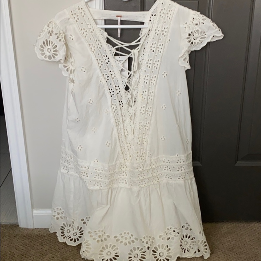 Free People White Dress
